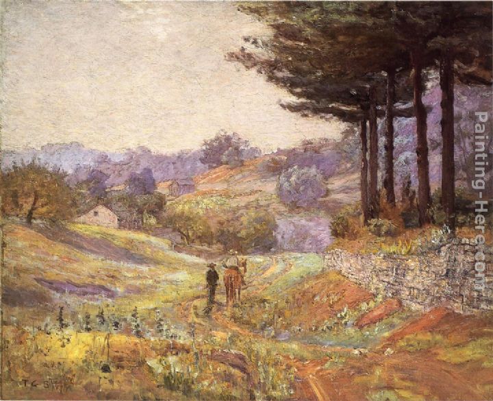 Theodore Clement Steele Hills of Vernon painting anysize
